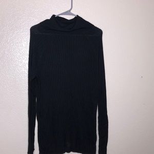 Black turtle neck